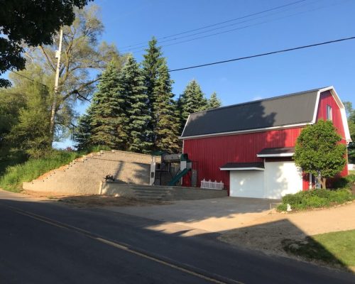 Stone Retaining Wall