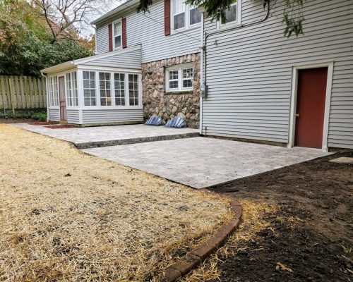 Stepped Patio
