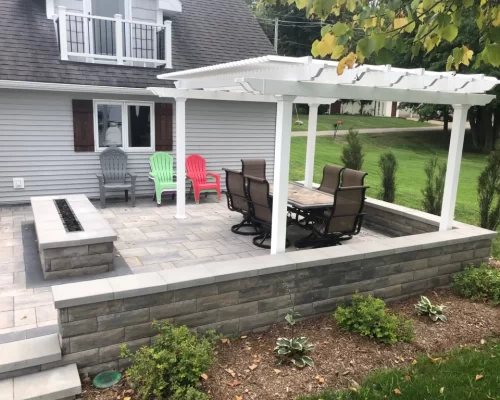 Stone Paver Patio